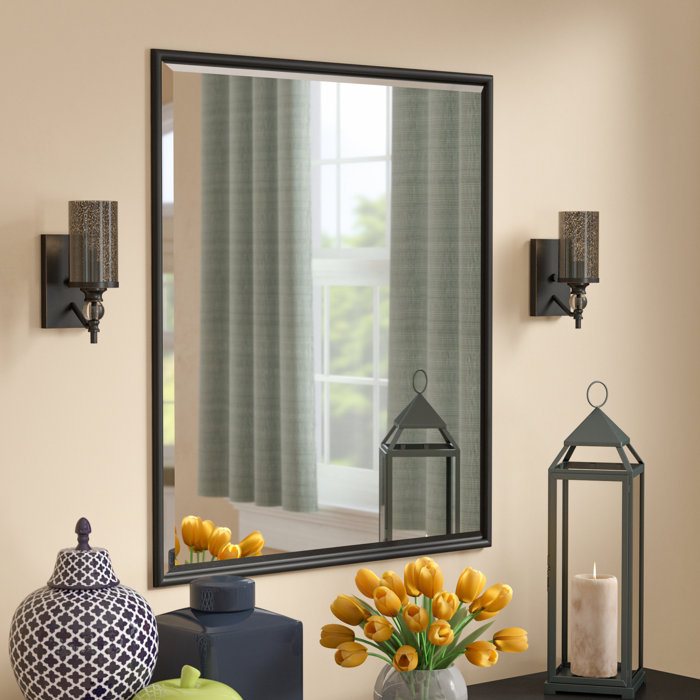 Andover Mills™ Maconay Rectangle Metal Wall Mirror & Reviews Wayfair
